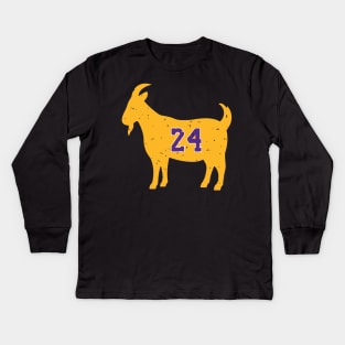 Goat 24 Kids Long Sleeve T-Shirt